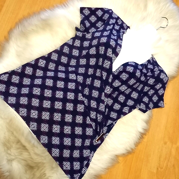 Charter Club Printed Surplice Wrap Top - Picture 10 of 12